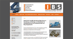 Desktop Screenshot of ibs-baler.de